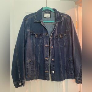 Dark denim jacket